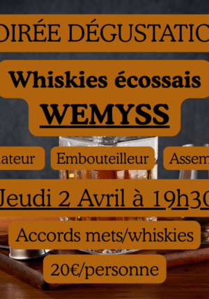 Soirée Whisky Wemyss