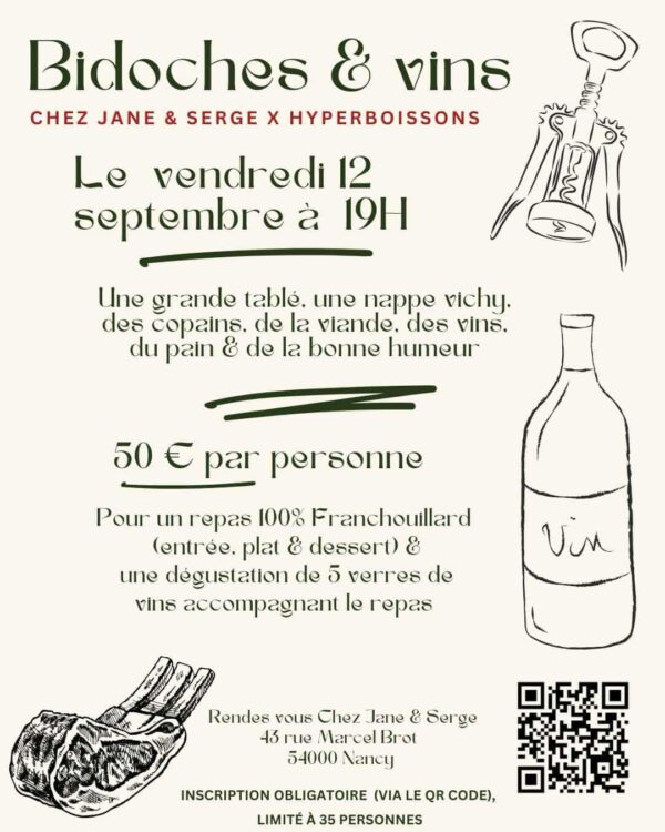 Soirée Bidoches & Vins