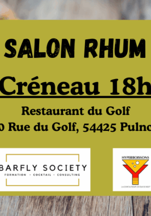 Créneau 18h salon Rhum